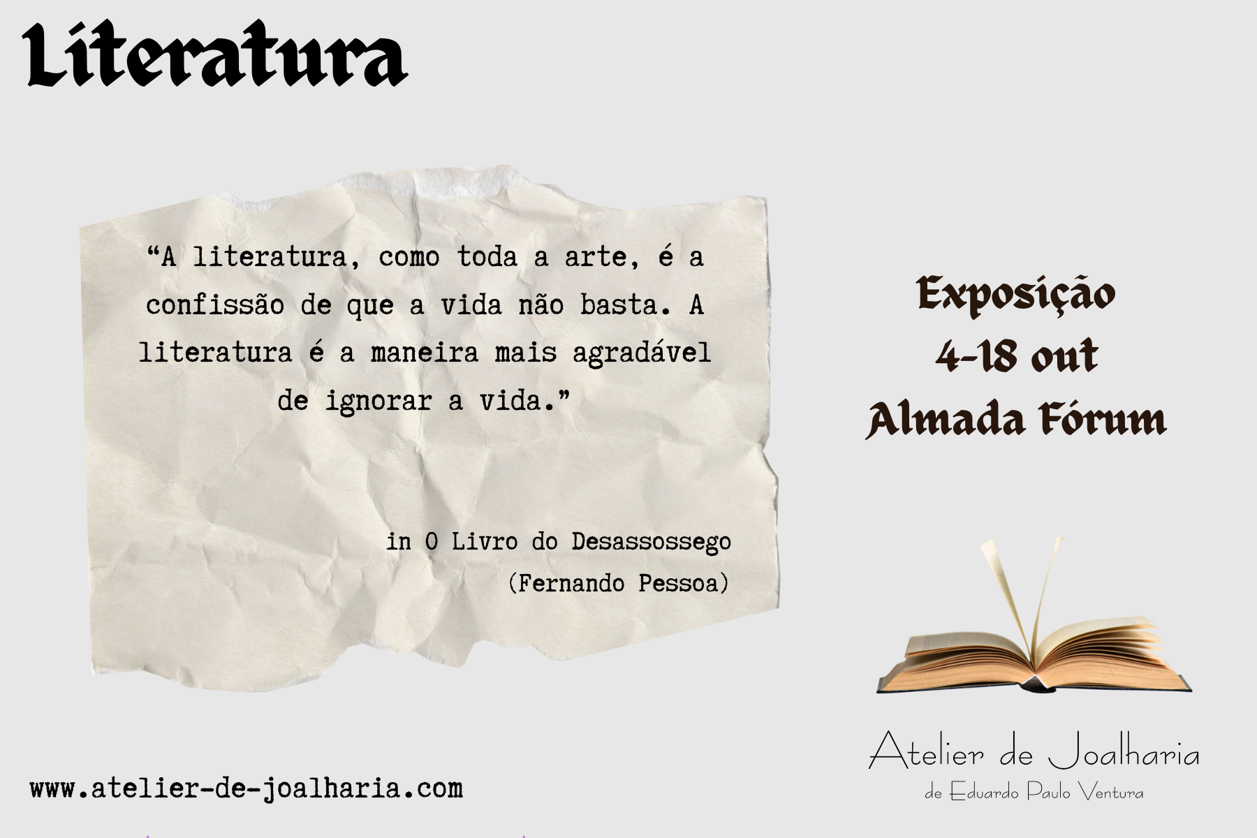 Banner Literatura